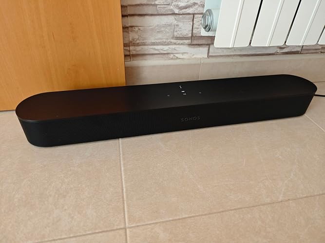Sonos Beam (Gen 2) La Barra de Sonido Inteligente compacta para TV